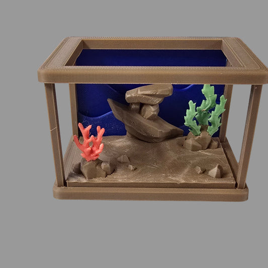 Fish tank playset