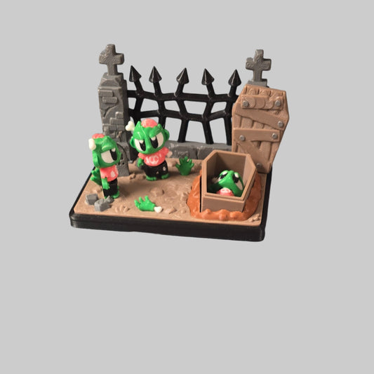 Zombie Flexi Playset