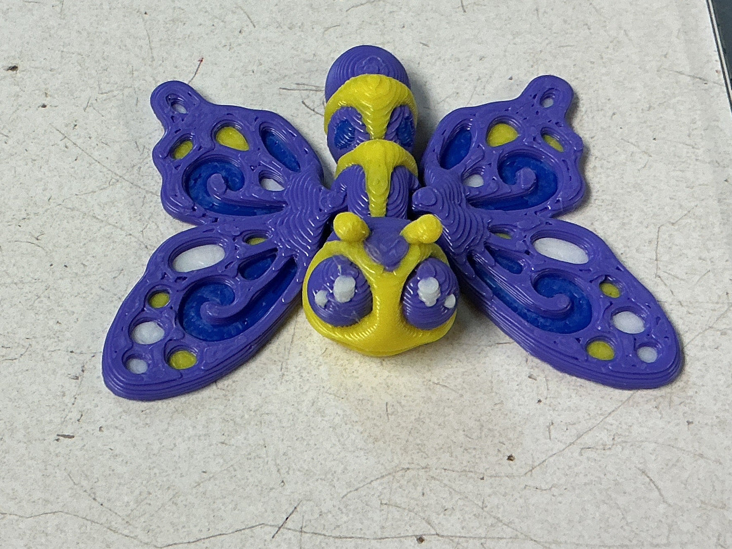 Butterfly purple