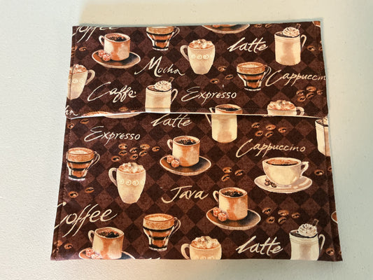Potato bag/tortilla warmer-Cappuccino