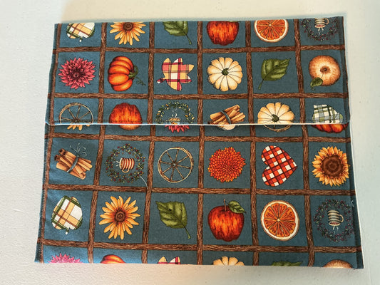Potato bag/tortilla warmer-fall sampler