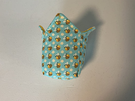 Pint cozy-blue bumble bee