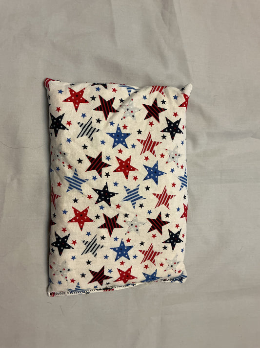 Corn bag heat therapy-4th of July stars