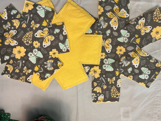 Kitchenware protectors-butterflies/yellow