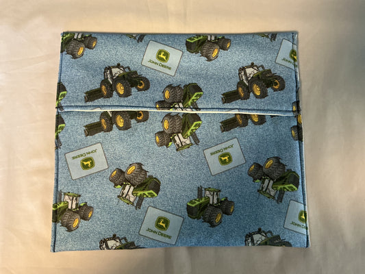 Potato bag/tortilla warmer-Blue john deere