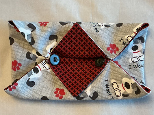 Kleenex holder-I woof u