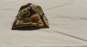 Microwaveable Cozy Bowl - Trees and Scarecrow with Brown and Gold Plaid