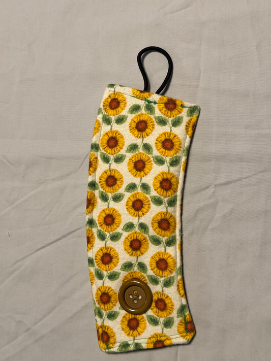 Coffee cozy-sunflowers