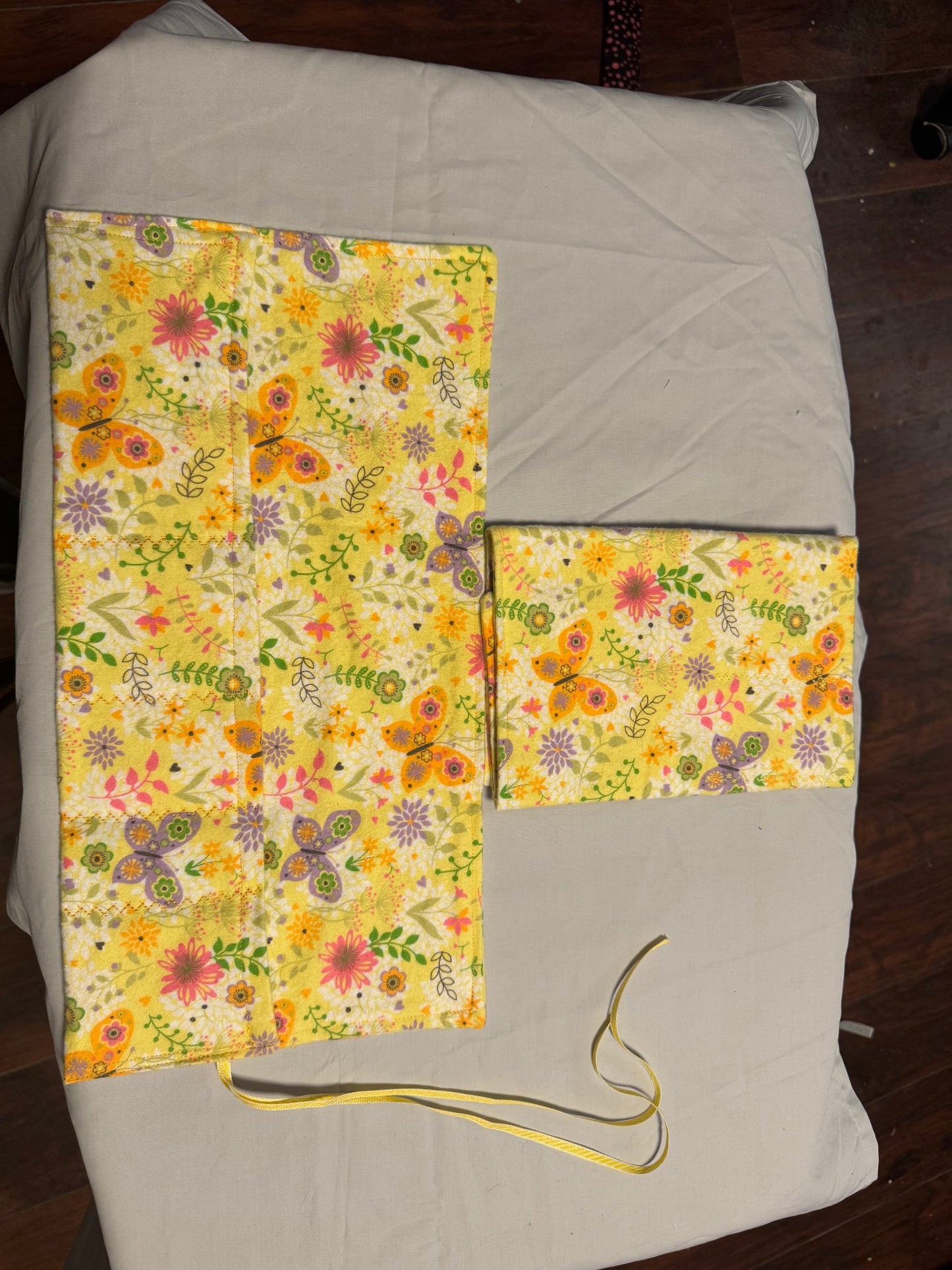 Hygiene roll-up kit-butterflies and flowers