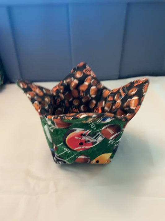 Pint cozy-footballs and helmets