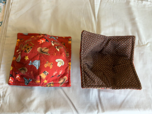 Bowl cozy-western wear/brown